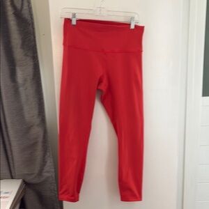 lululemon athletica Red Leggings